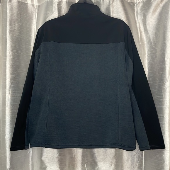 Swiss Tech Men’s 3XL Greystone Stretch Softshell Fleece Lined Zip Up Jacket - Picture 2 of 9